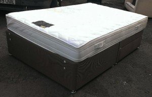 Double divan bed