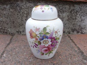 bone china ginger jar