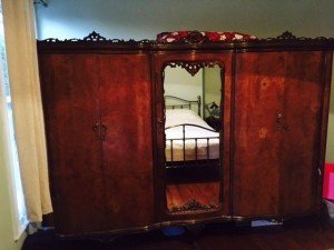 antique wardrobe