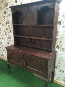English oak dresser