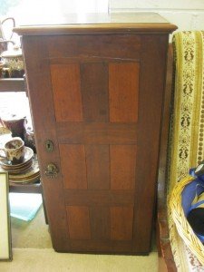 small panelled cabinet