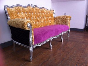 rococo style sofa