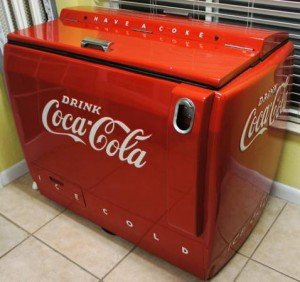 Coca Cola cooler machine