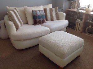 two seater sofa