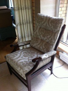 upholstered chair