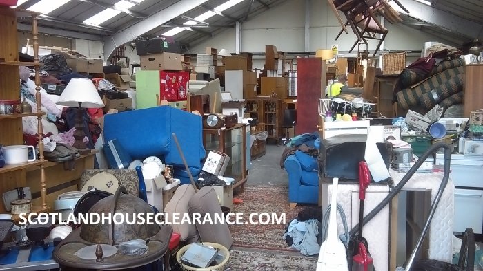 Scotland House Clearance Charity Warehouse