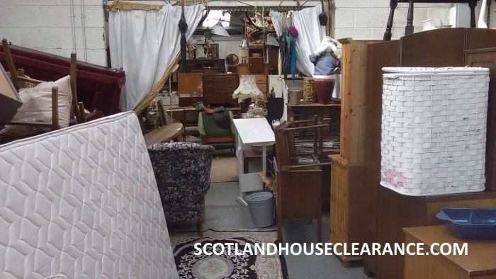 Scotland House Clearance Reusable Items Warehouse