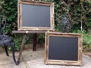 matching chalk boards