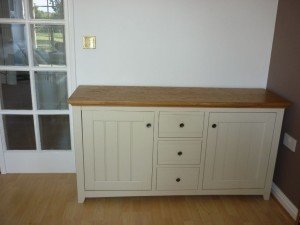 wood sideboard