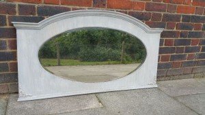 framed wall mirror