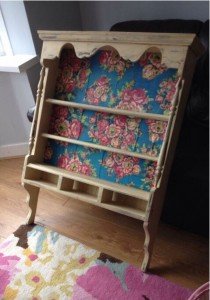 shabby wall shelf