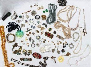 assorted costume jewellery