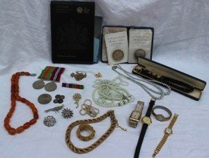 assorted costume jewellery