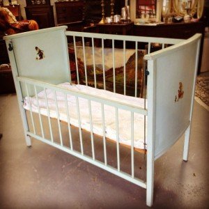 1960's baby cot
