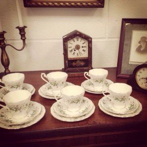 vintage tea cups