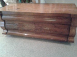 mahogany trunk