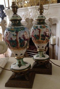 capodimonte lamp bases