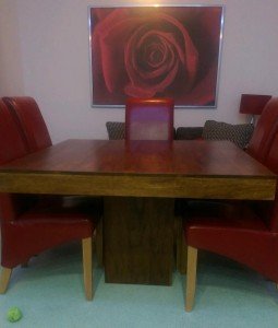 sheesham dining table