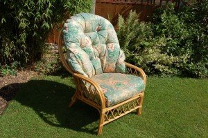 bamboo conservatory lounge chair