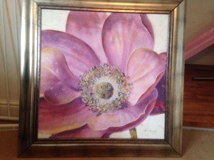 painted poppy canvas