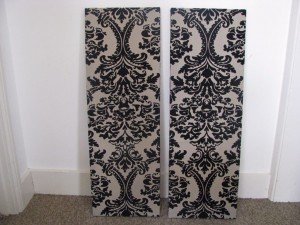 large wall panelled canvases