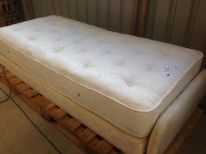 single electric bed