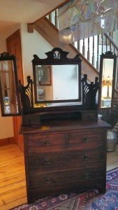 mahogany dressing table