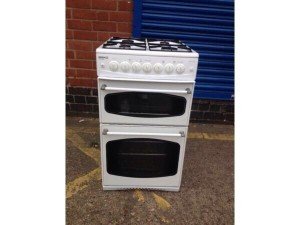 white Beko gas cooker