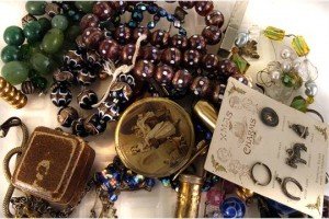 small collection of costume jewellery