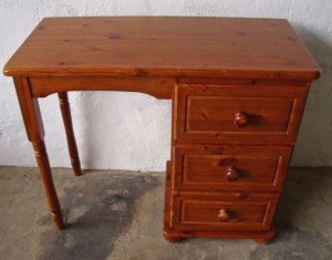 pedestal vanity dressing table