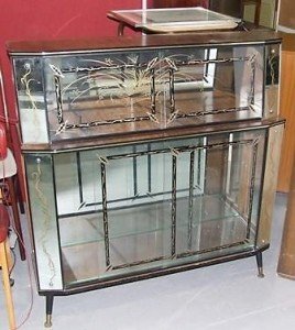 glass cocktail/ drinks cabinet