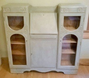 vintage art deco cabinet