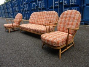 vintage Windsor three piece suite