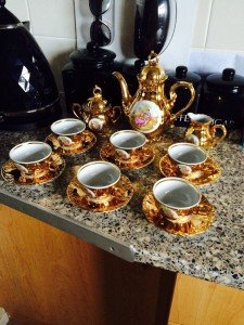 fine China porcelain tea set