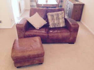 two seater sofa