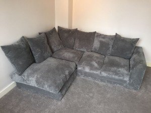 L shaped sofa