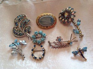 vintage brooches