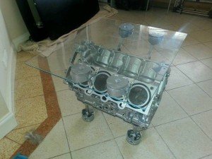 engine block table base