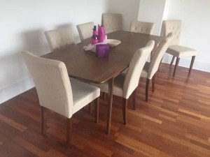 wood dining table