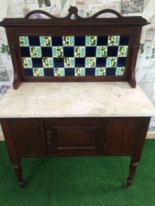 mahogany washstand