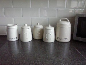 ceramic kitchen canisters