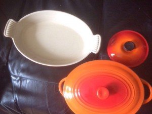 Le Creuset dinner set