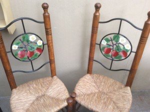 oak dining chairs