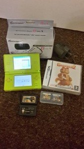 lime green Nintendo DS