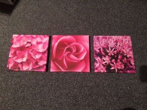 floral wall canvases