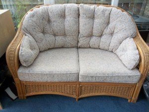 two seater conservatory sofa