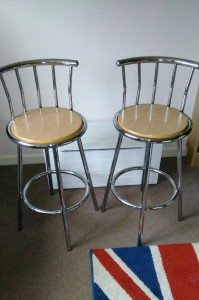 chrome bar stools