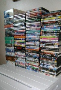 collection of DVD's