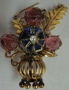 flower brooch