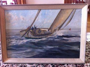 vintage oil painting